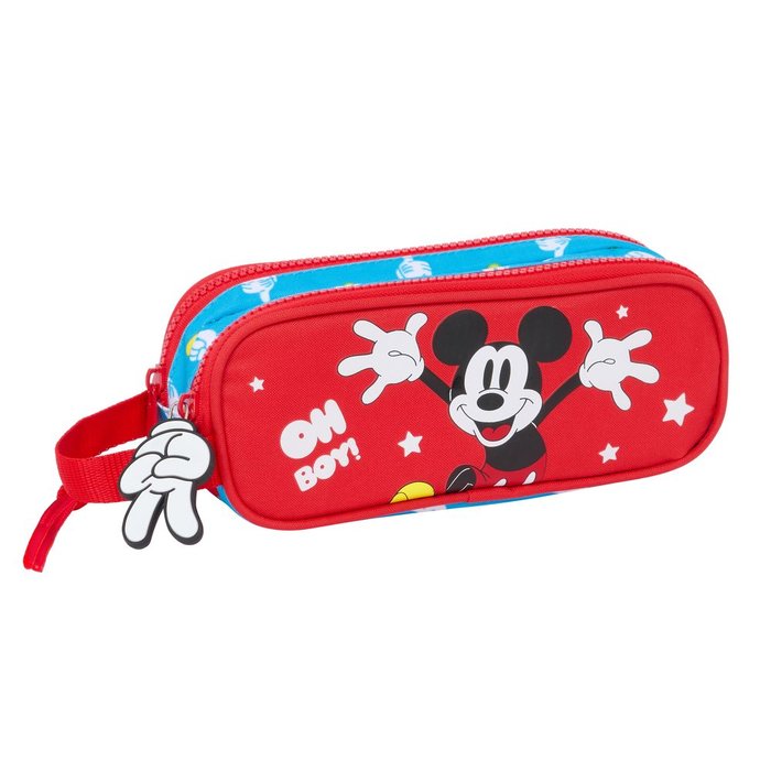PORTATODO DOBLE CON ASA MICKEY MOUSE FANTAS