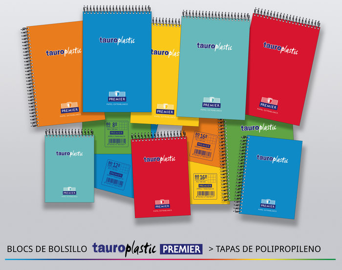 BLOC NOTAS ESPIRAL PP 8º APAISADO 783