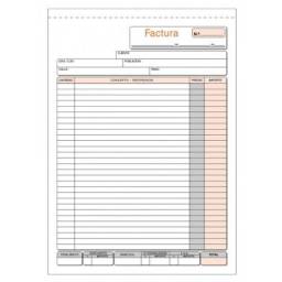 TALONARIOS FACTURAS 1/8 NATURAL TRIPLES T70 LOAN