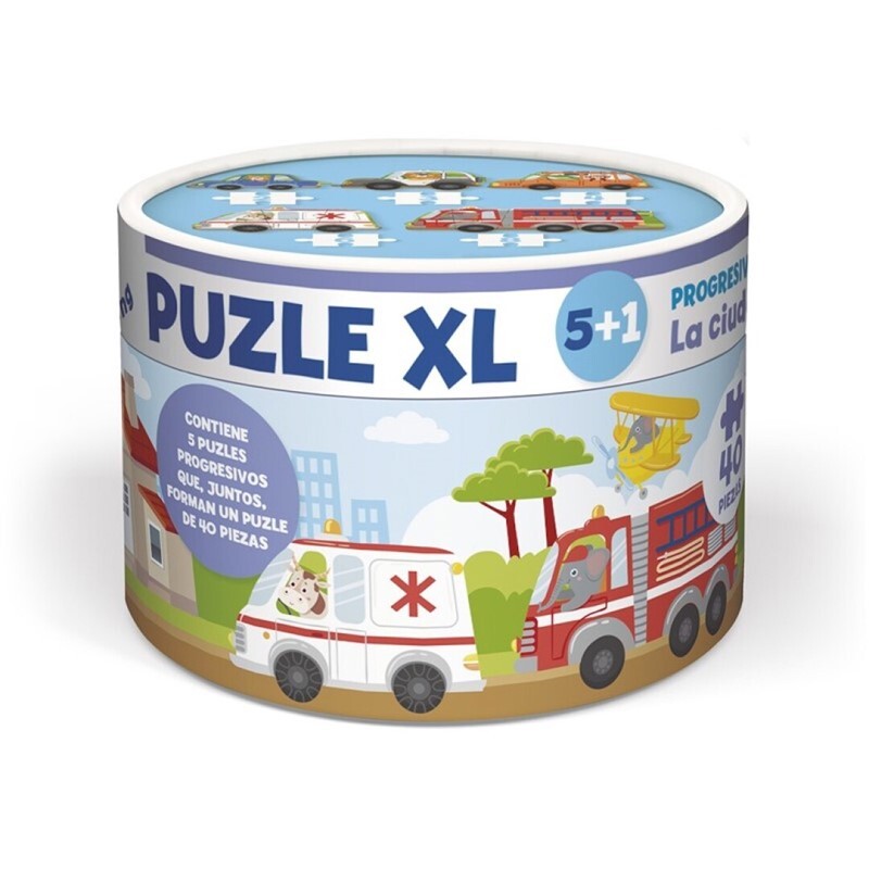 PUZLE XL PROGRESIVO: LA CIUDAD