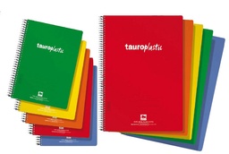 [8424212762884] BLOC ESPIRAL FOLIO 80H PP PAUTA 2.5 90GR COLORES SURTIDOS