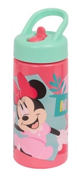 [8412497744312] BOTELLA INFANTIL CON PAJITA ASA 410ML MINNI
