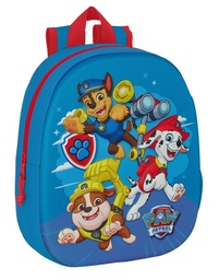[8412688535545] MOCHILA GUARDERIA 3D REDONDA PATRULLA CANIN