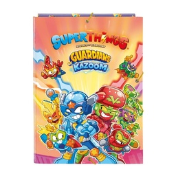 [8412688486588] CARPETA FOLIO GOMAS SOLAPAS SUPERTHINGS RES