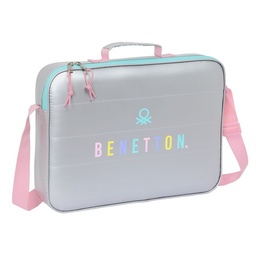 [8412688524631] CARTERA EXTRAESCOLARES BENETTON SILVER