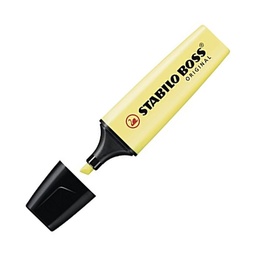 [4006381492416] MARCADOR STABILO BOSS ORIGINAL AMARILLO PASTEL